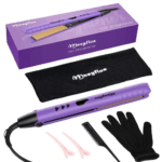 plancha de pelo alisadora profesional lila