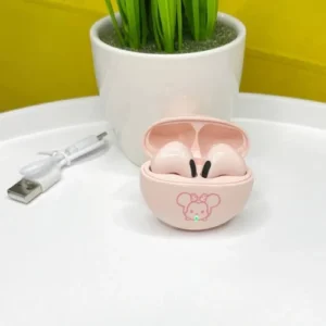 auriculares disney bluetooth caja rosa