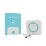 impresora térmica portátil inalámbrica azul