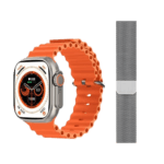Smartwatch con Pantalla Completa naranja