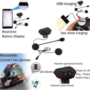 auriculares Bluetooth para moto instrucciones