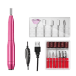 Pulidor de uñas eléctrico profesional con 11 fresas y control