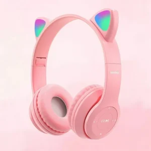 auriculares disney bluetooth rosa