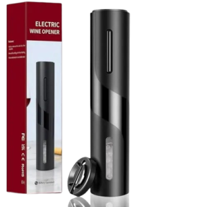Abridor de vino eléctrico sacacorchos automático frente