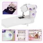 Máquina de coser portátil y compacta