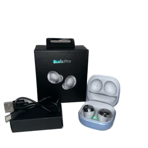 auriculares inalámbricos Bluetooth azul