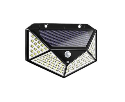 Luz LED Solar con Sensor de Movimiento frente