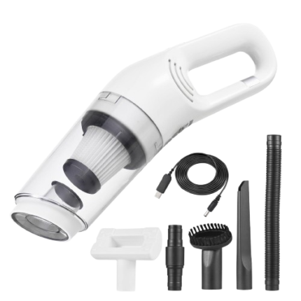 Aspiradora inalámbrica portátil 3 en 1 accesorios