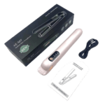 plancha inalámbrica recargable rosa