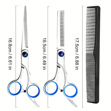 Juego de 2 Tijeras Profesionales tamaño