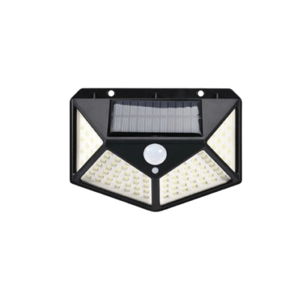 luz LED solar con sensor de movimiento