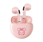 auriculares disney bluetooth rosa