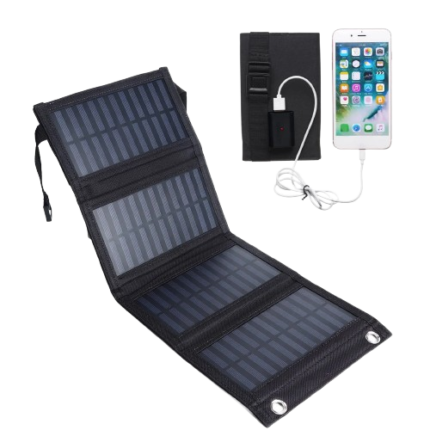 panel solar plegable 20W portátil