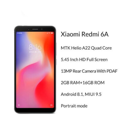 Smartphone Xiaomi Redmi 6A caracteristicas