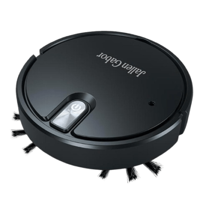 Robot aspirador inteligente inalámbrico 5 en 1 negro