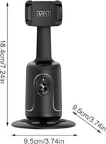 soporte para teléfono móvil con seguimiento tamaño