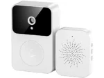 timbre inalámbrico con cámara HD para exteriores blanco