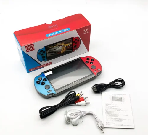 consola de juegos portátil PLUS caja
