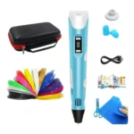 lápiz de impresión 3D azul