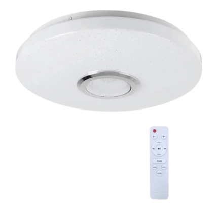 lámpara de techo con Bluetooth y control