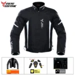 chaqueta de moto impermeable con doble forro caracteristicas