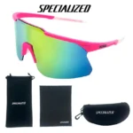 gafas de ciclismo UV400 rosa