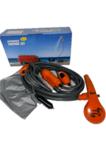 ducha portátil 12V para camping y coche