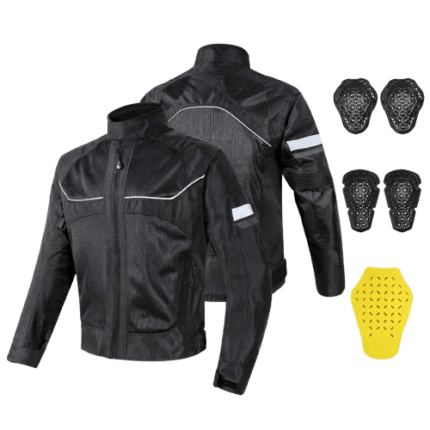 Chaqueta de moto para hombre