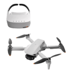 dron con cámara y gafas VR