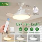 Ventilador de Techo con Luz LED y Mando a Distancia - Imagen 6