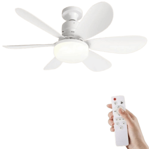 Ventilador de Techo con Luz LED E27